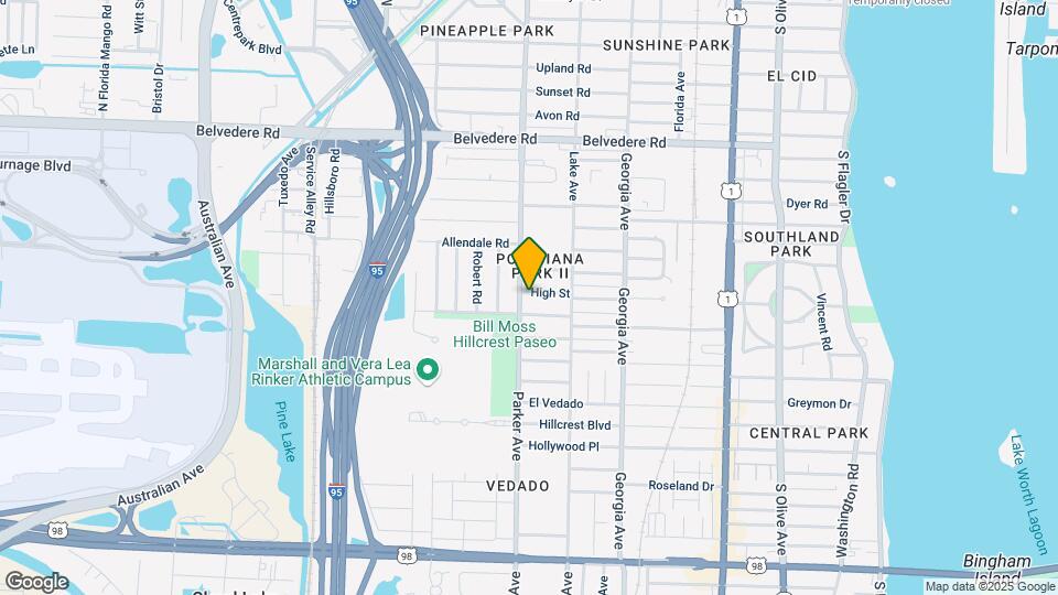 840 High St Map and Location Details