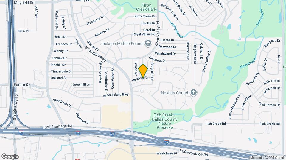 325 Hemlock Dr Mapa y Detalles de la Ubicación