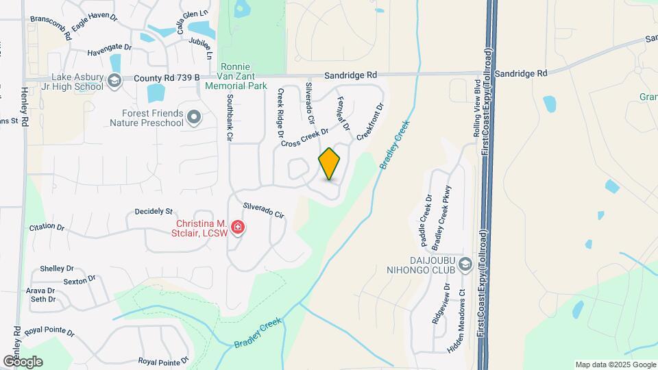 1876 Creekview Dr Map and Location Details