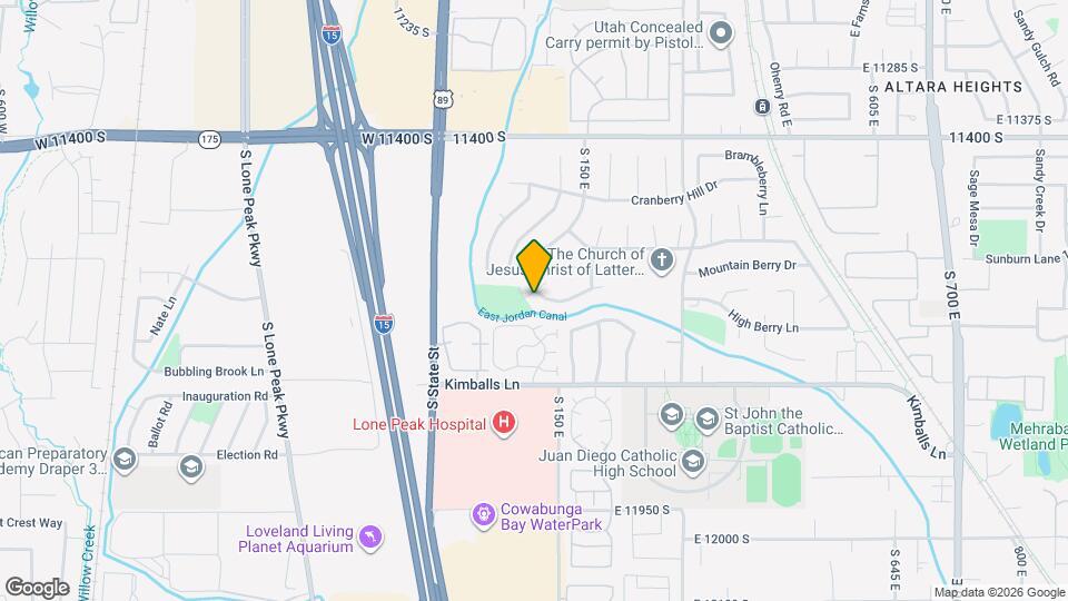 11660 E Olive Berry Ln, Unit 1 Map and Location Details