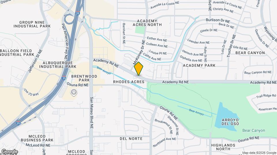 Academy Square Apartments Map and Location Details