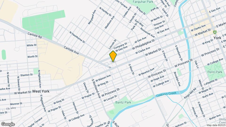 714 W Clarke Ave Map and Location Details