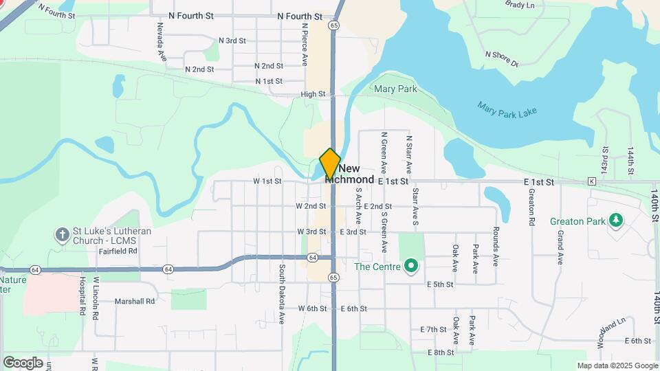 107 S Knowles Ave Mapa y Detalles de la Ubicación