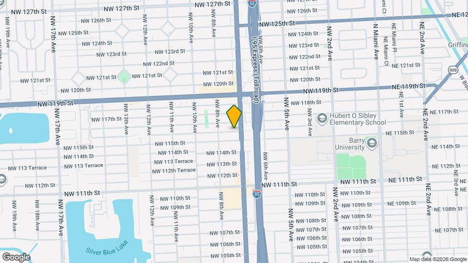 715 NW 116th St Map and Location Details