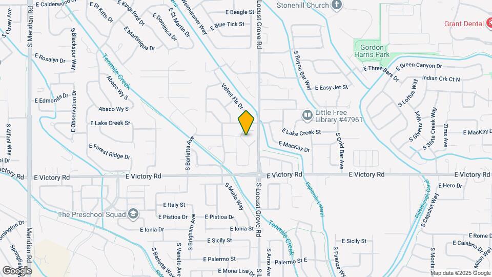 2934 S Alcamo Wy Map and Location Details