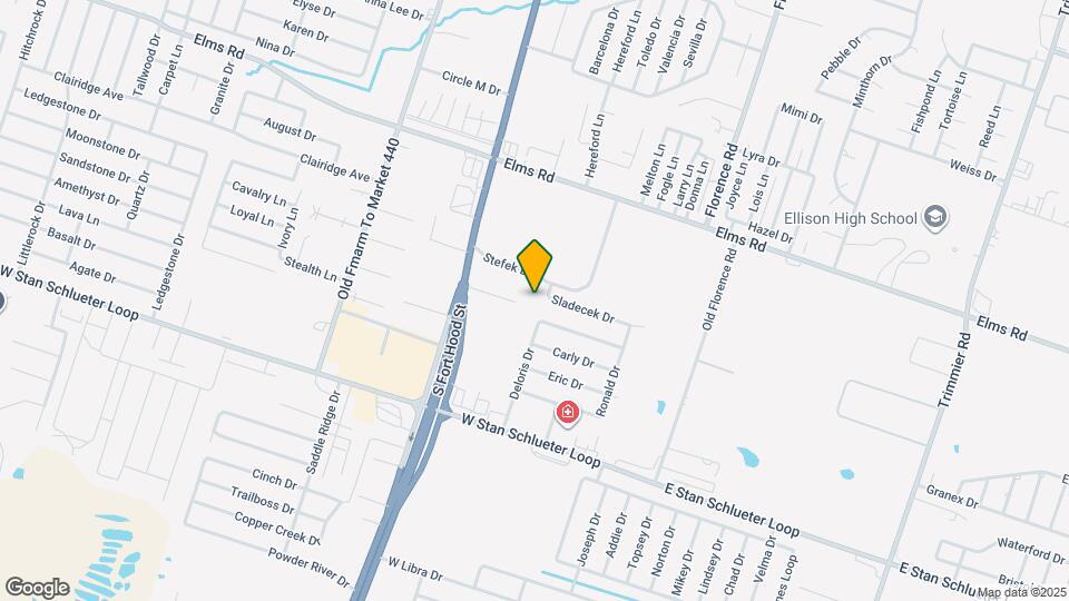 701 Sladecek Dr Map and Location Details