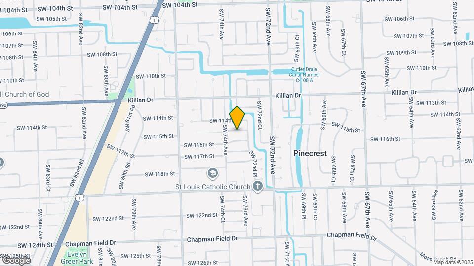 7360 SW 115th St Mapa y Detalles de la Ubicación