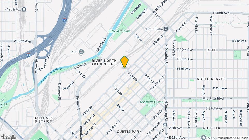 3149 Blake St Map and Location Details