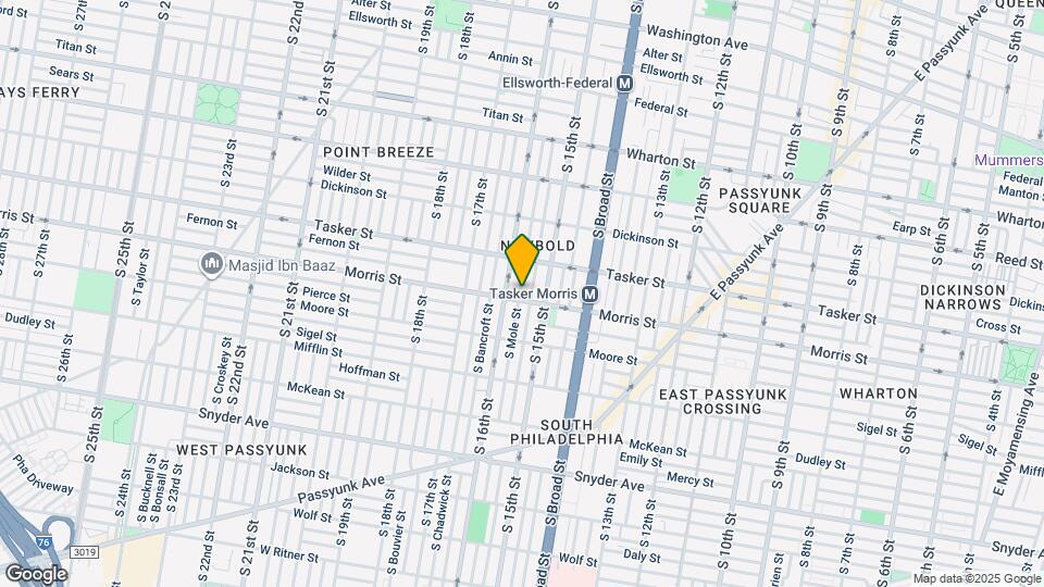 1525 Morris St Map and Location Details