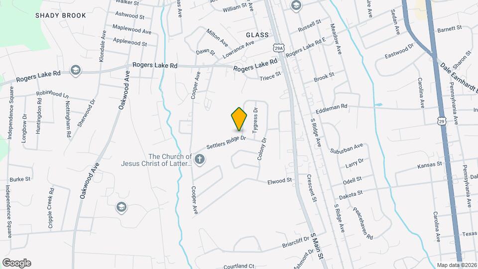 1626 Matthew Allen Cir Map and Location Details