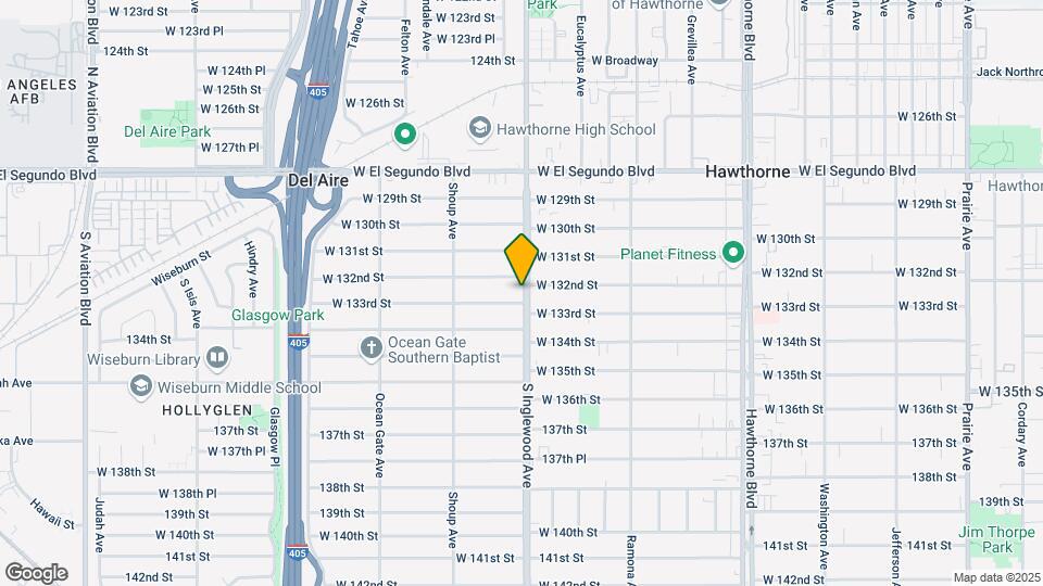 13215-13221 Inglewood Ave Mapa y Detalles de la Ubicación