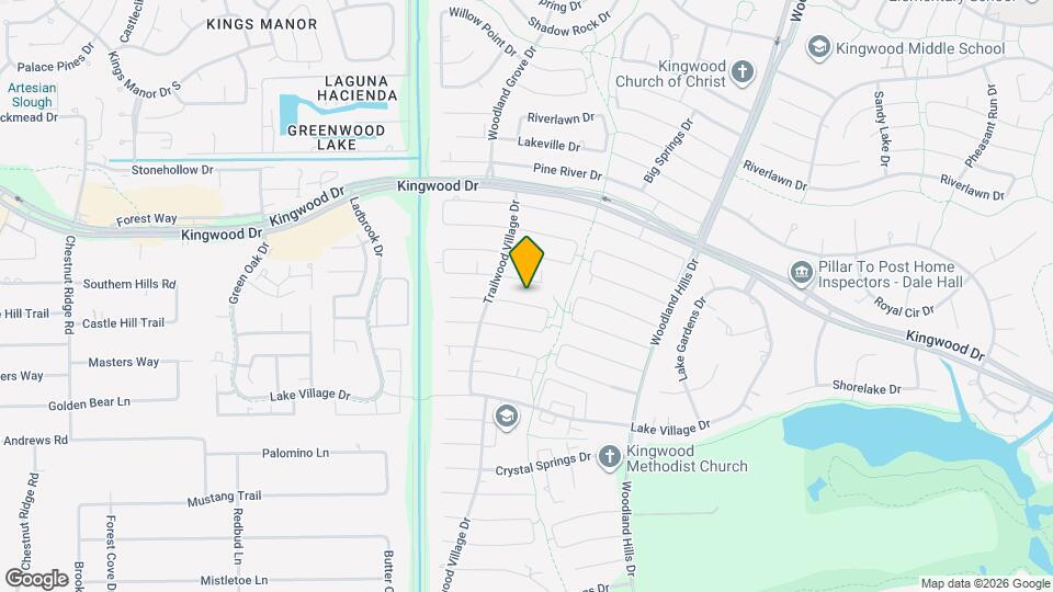 2019 Thousand Pines Dr Map and Location Details
