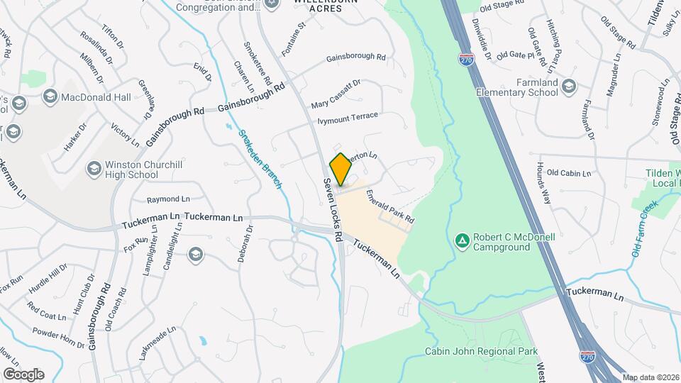 7861 Coddle Harbor Ln Map and Location Details