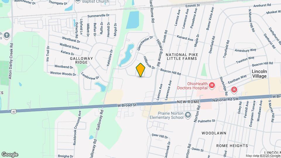 5449 Longworth Dr Map and Location Details