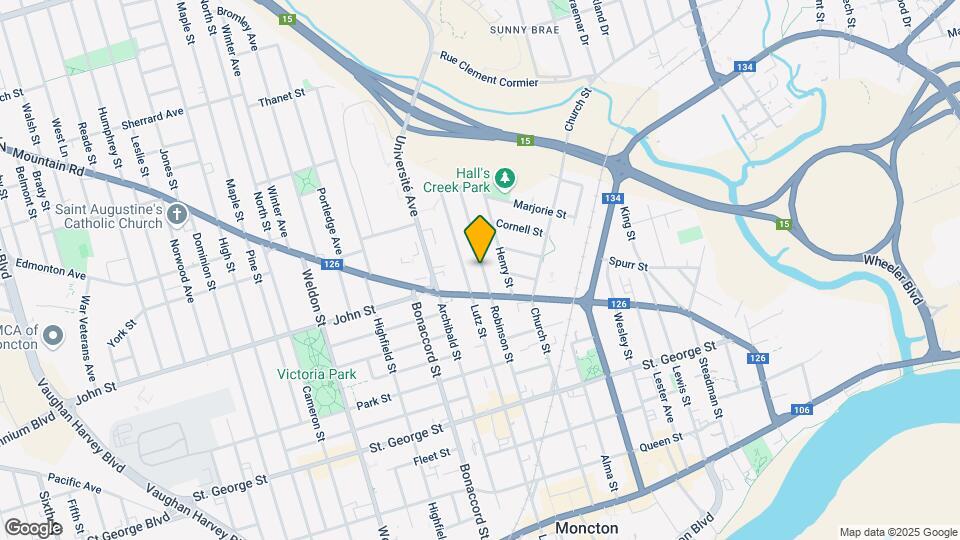 416 Robinson St Map and Location Details
