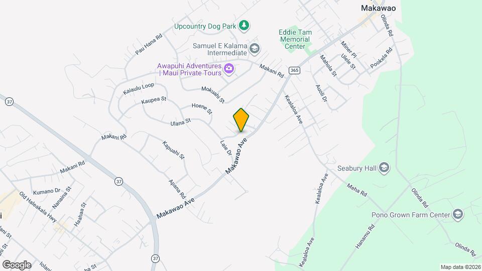 592 Laie Dr Mapa y Detalles de la Ubicación