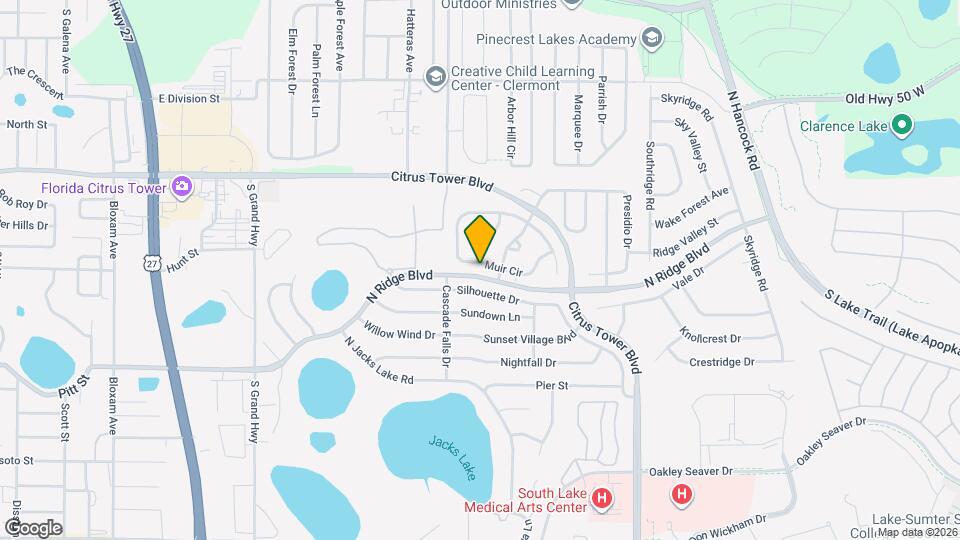 1510 Muir Cir Map and Location Details