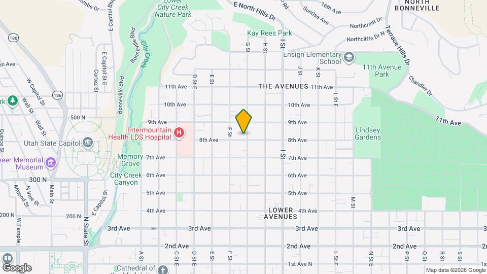 483 E 8th Ave, Unit Apt.A Mapa y Detalles de la Ubicación