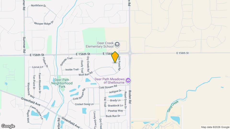 15490 Farmland Ct Map and Location Details