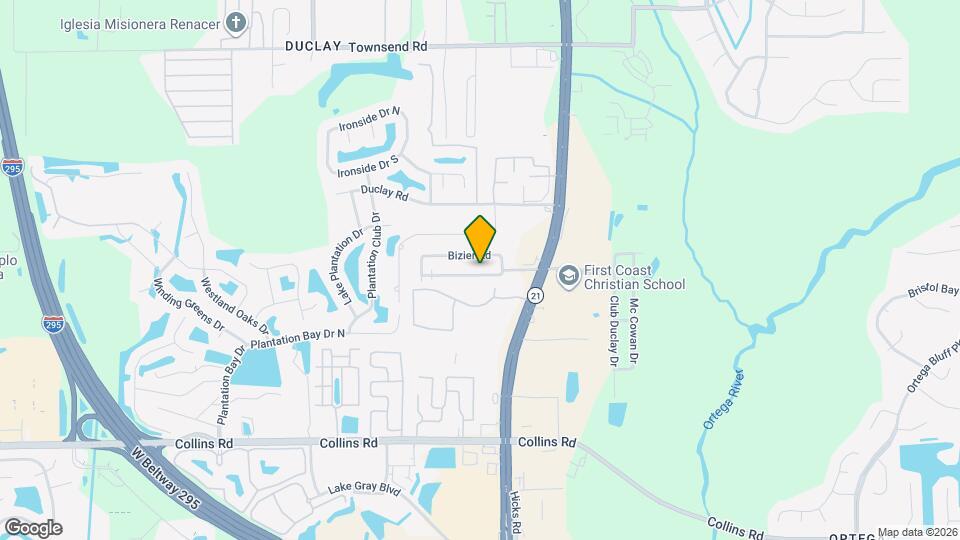 6075 Longchamp Dr Map and Location Details
