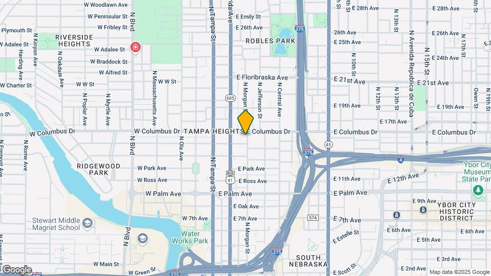 2406 N Morgan St Map and Location Details