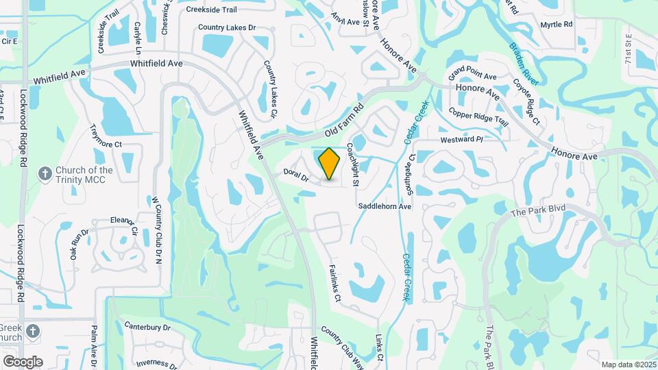 5905 Doral Dr Mapa y Detalles de la Ubicación