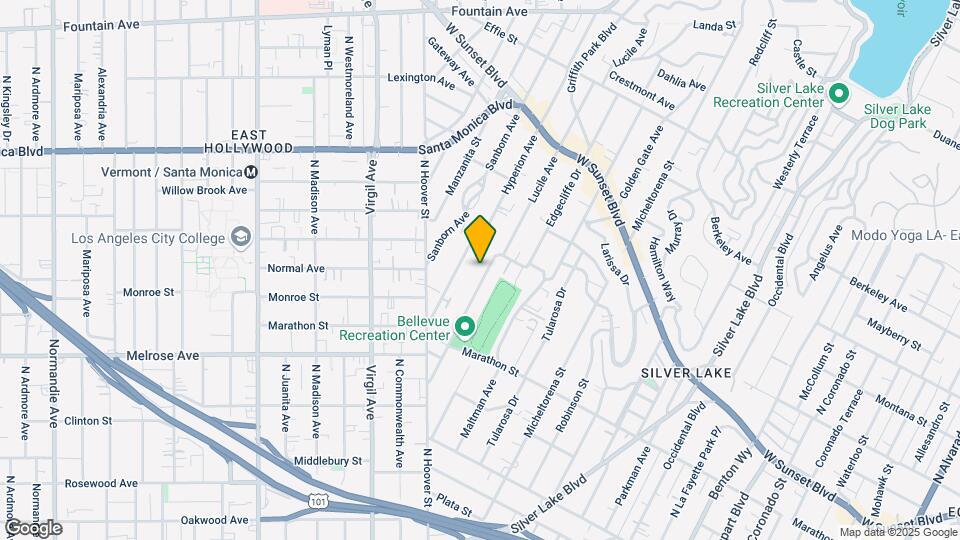 943 Lucile Ave Map and Location Details