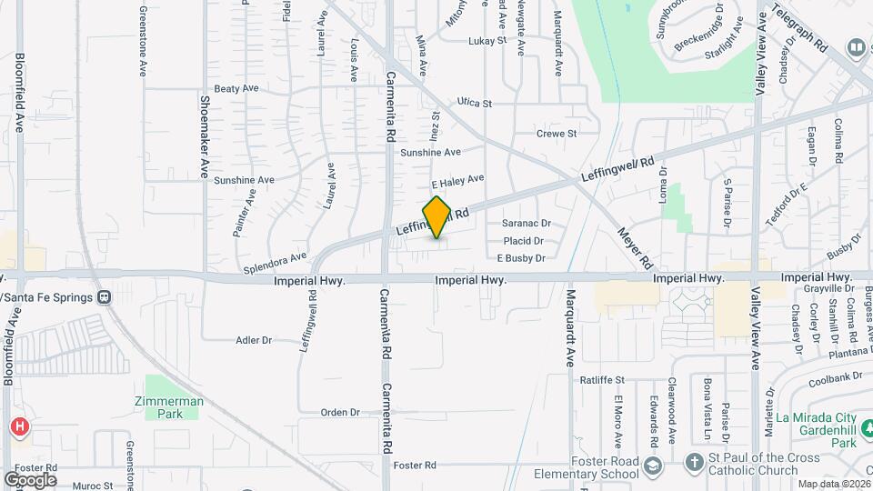 13471 Placid Dr Map and Location Details