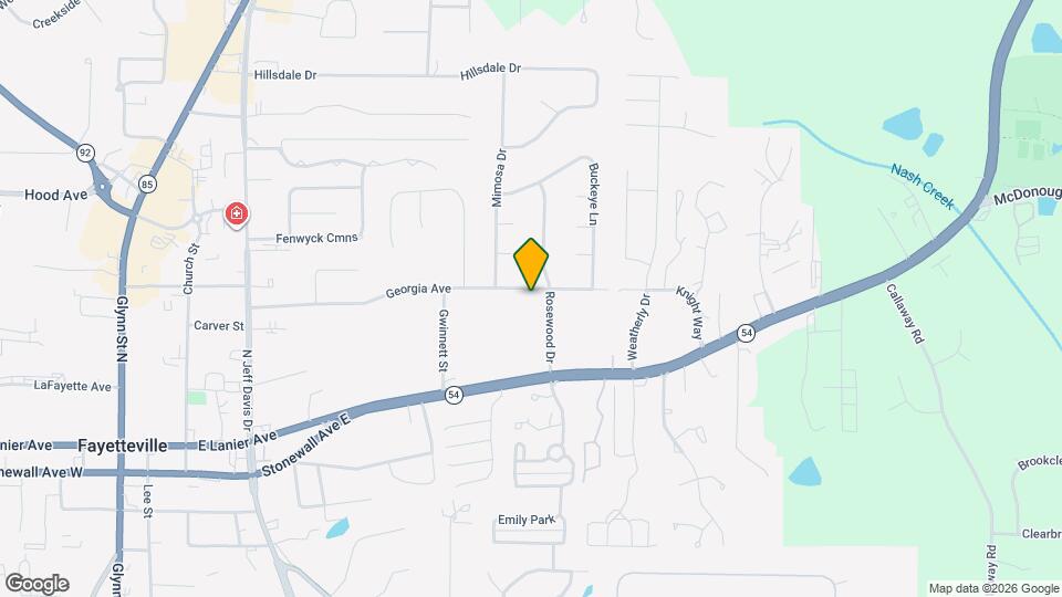 695 Georgia Ave Map and Location Details