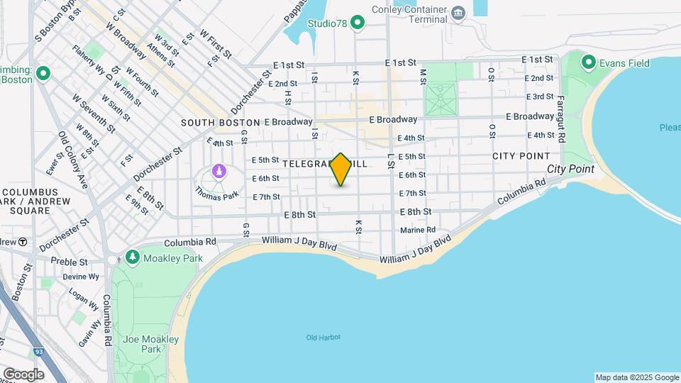 552 E 7th St, Unit 2 Map and Location Details