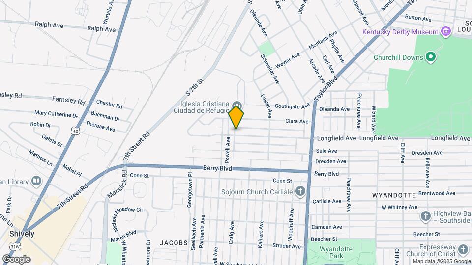1547 Longfield Ave Map and Location Details