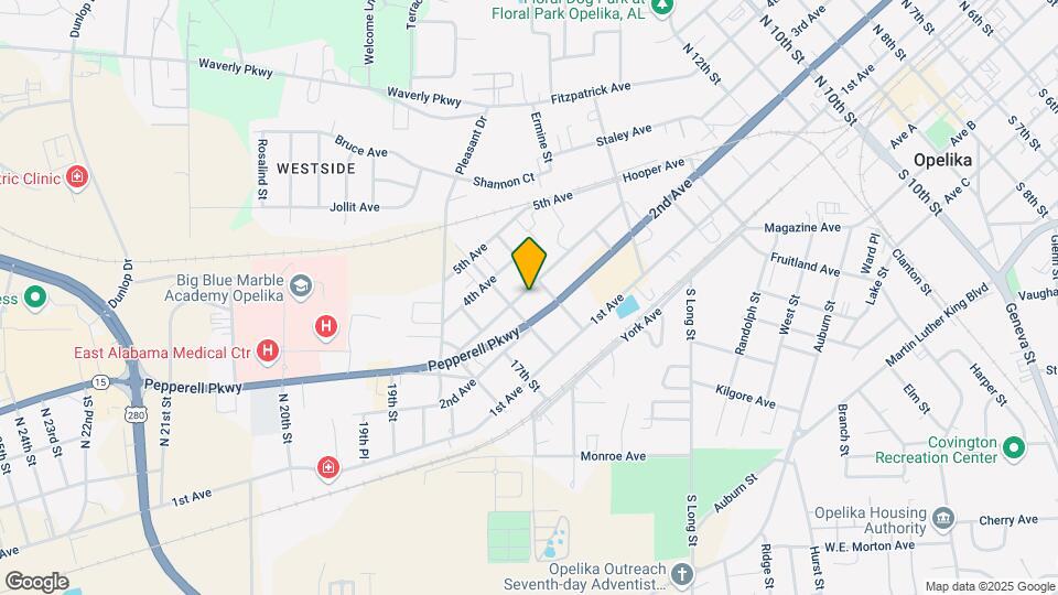 1607 3rd Ave Mapa y Detalles de la Ubicación