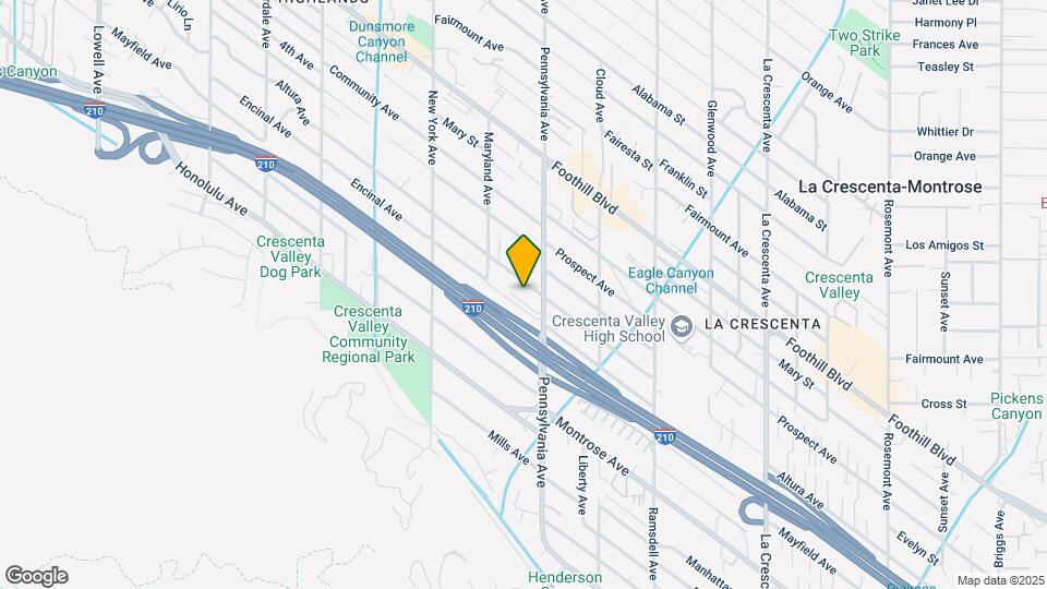 3220 Altura Ave, Unit 203 Map and Location Details