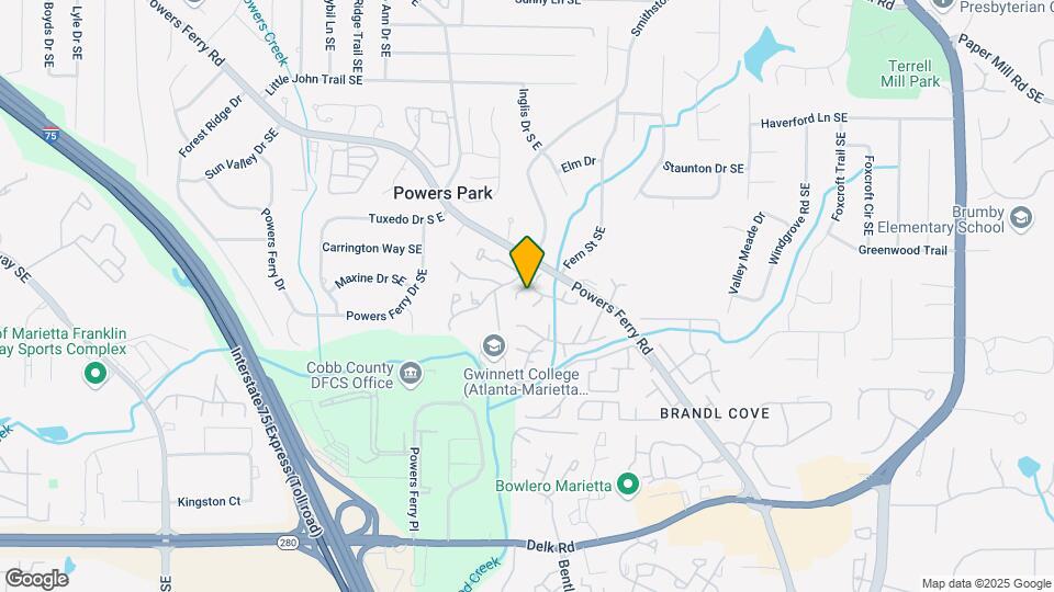 731 Hanover Ln SE Map and Location Details
