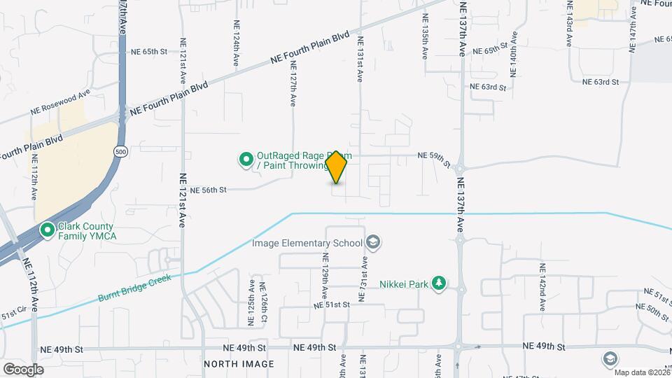 5613 N E 129th Pl Map and Location Details