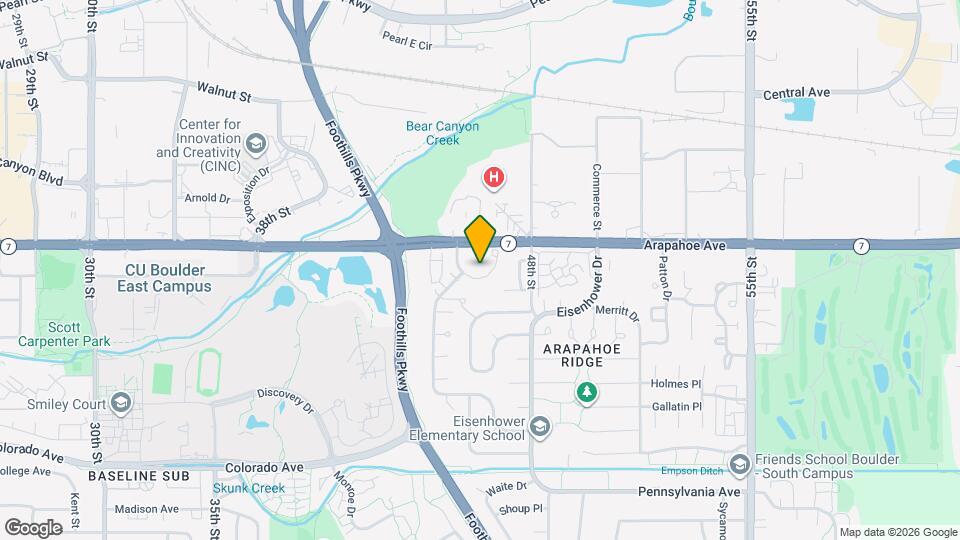1542 MacArthur Dr Map and Location Details