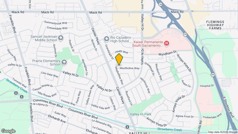 6121 Westholme Way Map and Location Details