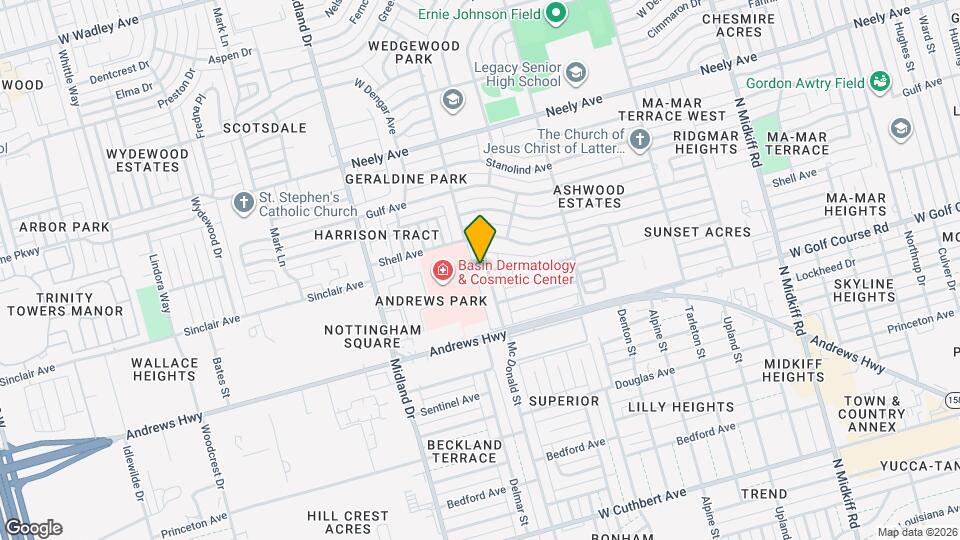 1813 Mc Donald St Mapa y Detalles de la Ubicación