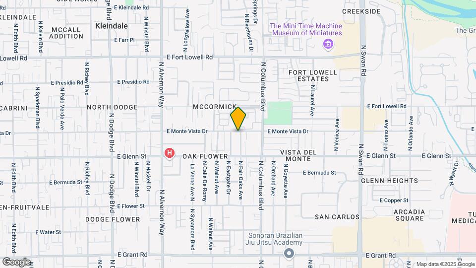 2875 N Fair Oaks Ave Map and Location Details