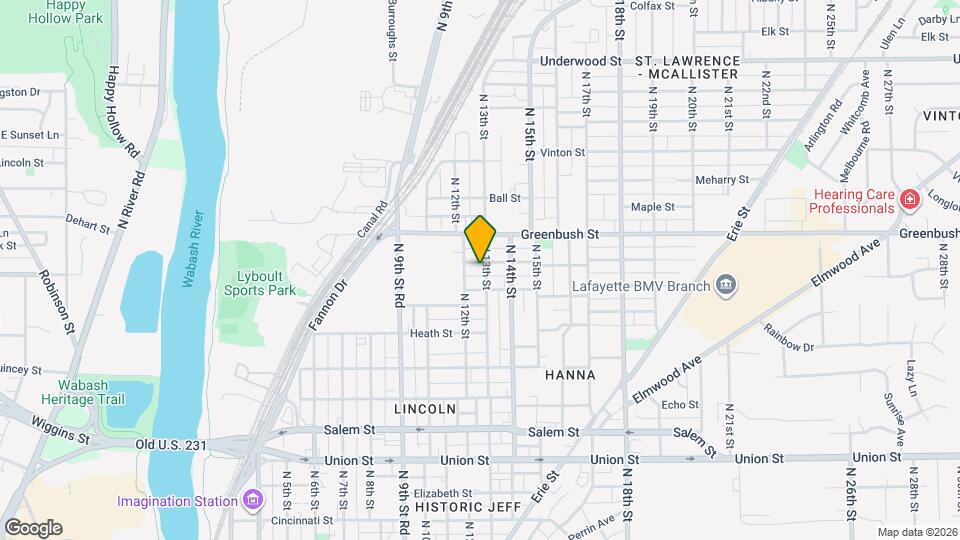 1219 Morton St Map and Location Details