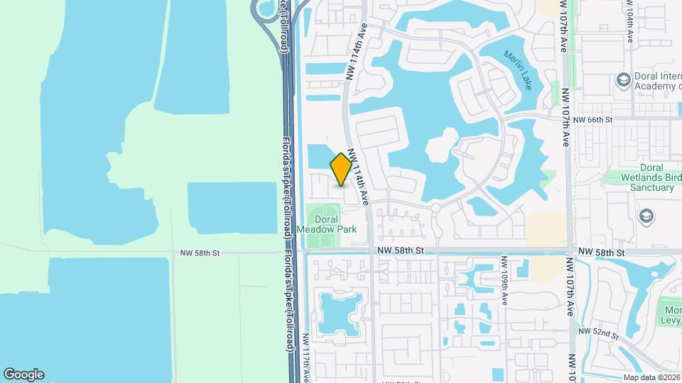 6104 NW 114th Pl Map and Location Details