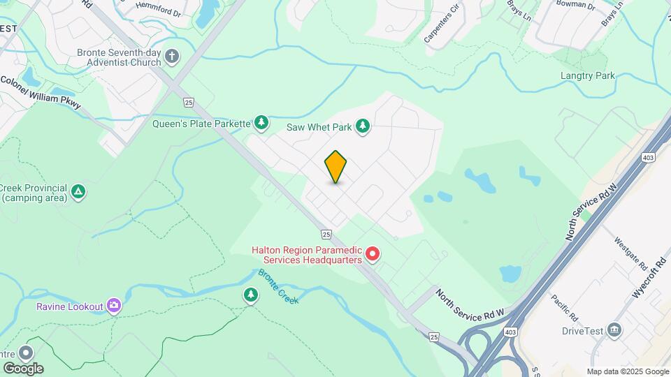 1288 Queens Plate Rd. Map and Location Details