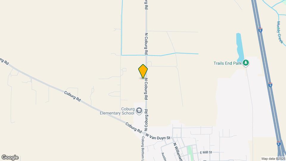 91404 N Coburg Rd Map and Location Details