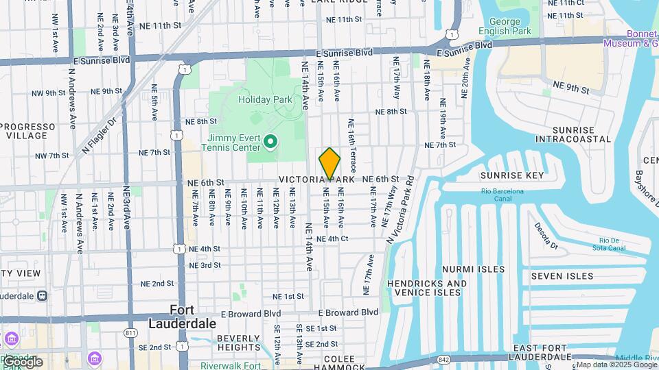 580-590 NE 15th Ave Map and Location Details