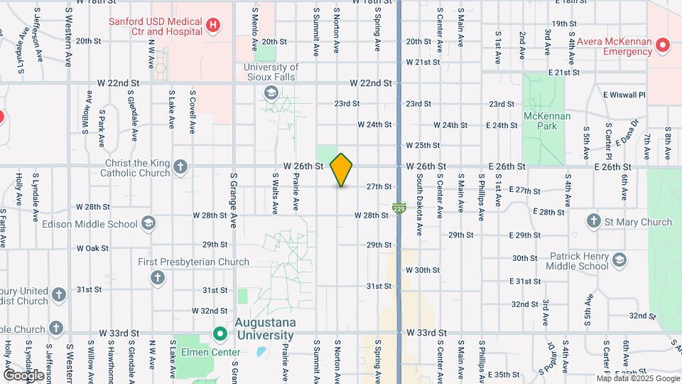 1900 S Norton Ave Map and Location Details