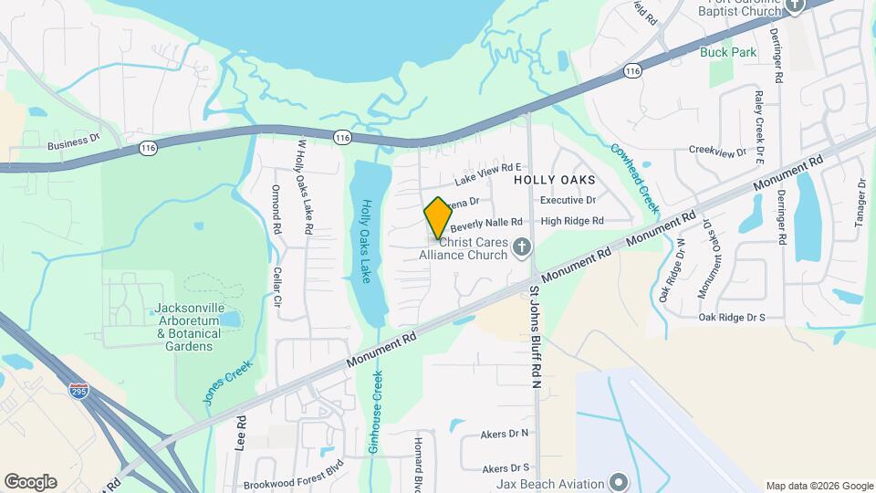 1671 E Holly Oaks Lake Rd Map and Location Details