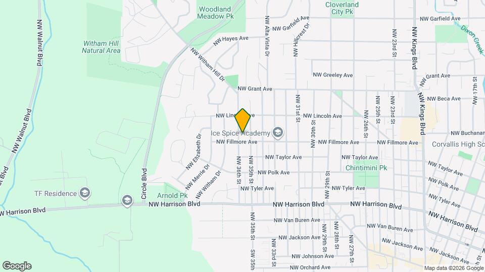 819 NW 36th St Map and Location Details