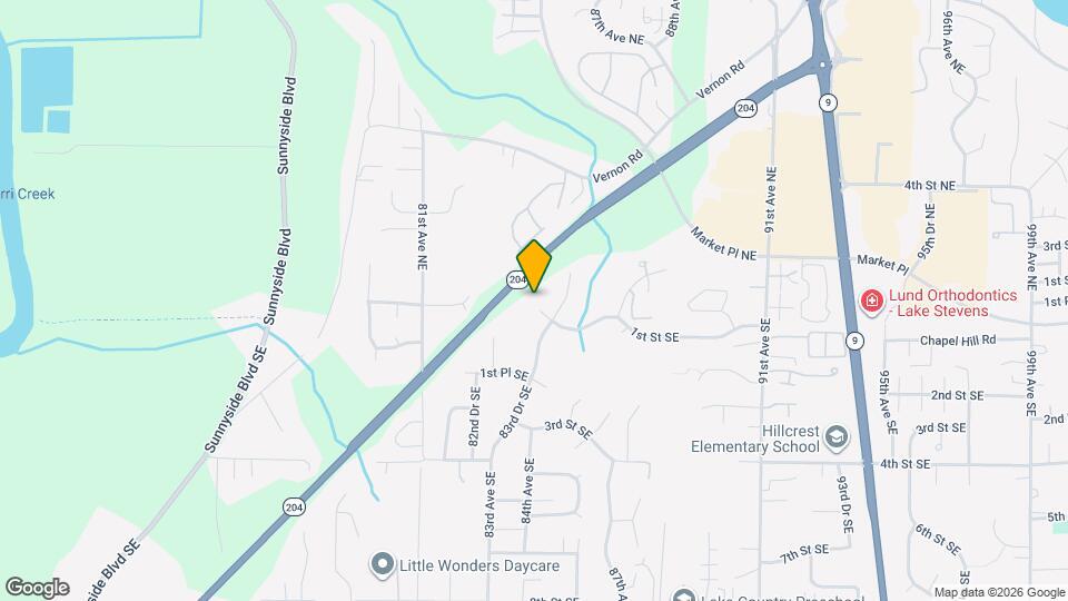 8215 1st St SE Mapa y Detalles de la Ubicación