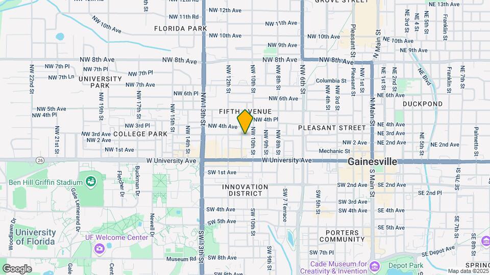 1015 NW 3rd Ave Map and Location Details