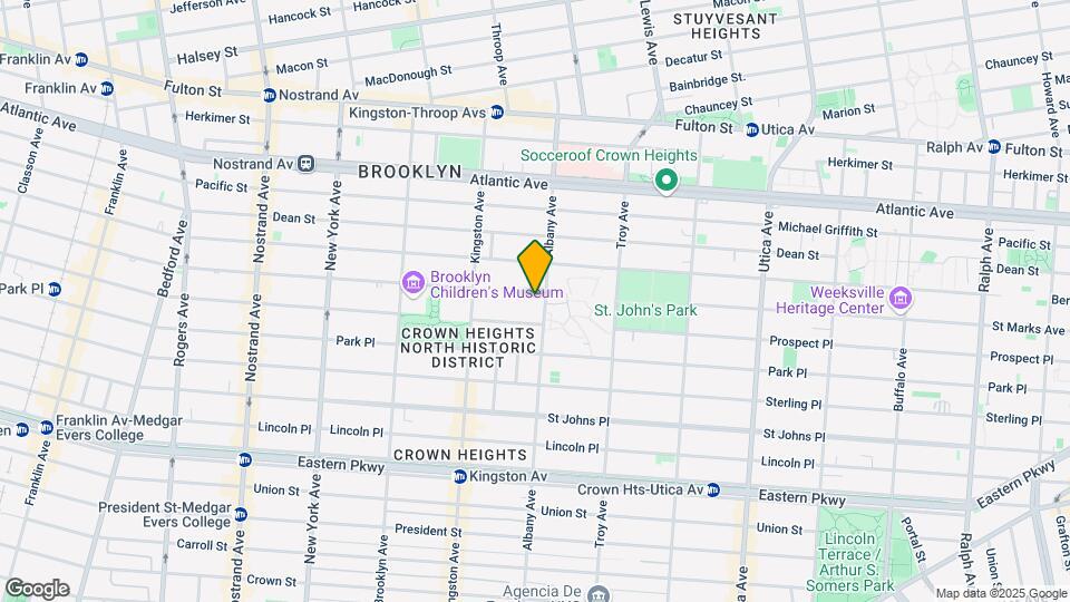 978 Saint Marks Ave Map and Location Details